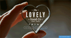 Desktop Screenshot of lovelyfood.ie
