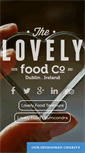 Mobile Screenshot of lovelyfood.ie